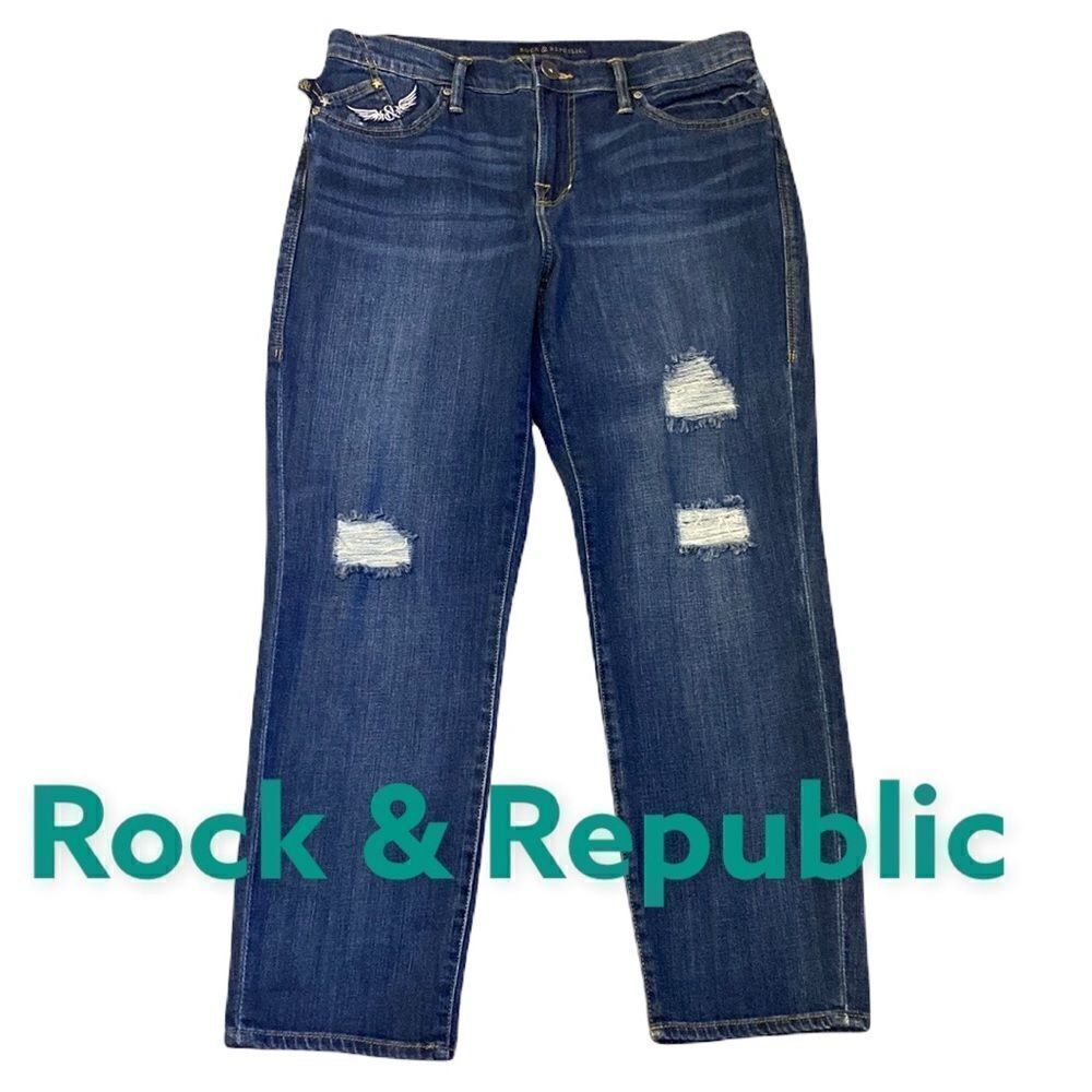 ROCK & REPUBLIC INDEE JEANS 8M